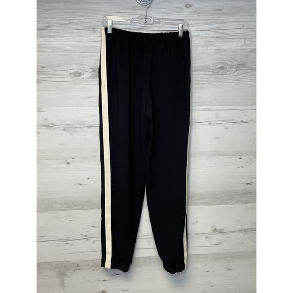 Zara Woman Pants Womens Small Pull On Elastic Waist Tapered Jogger Stripe SAM 83 - Picture 11 of 13